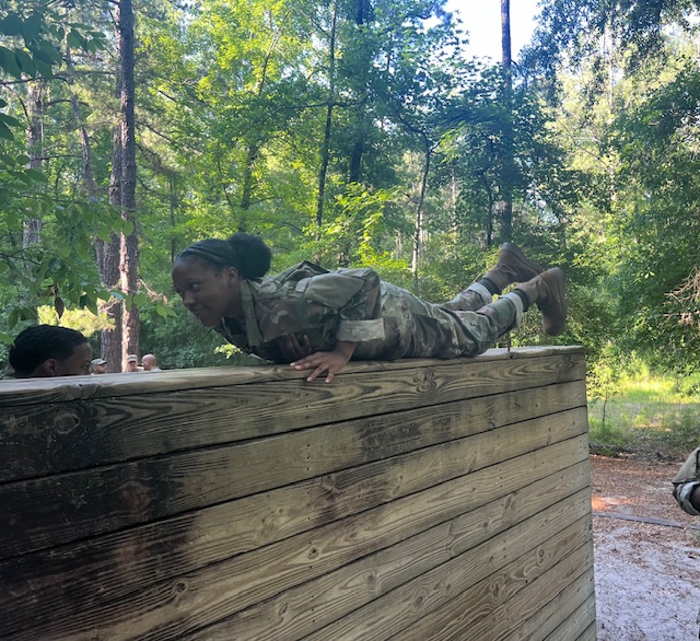 JROTC Cadets participating in 2024 JCLC Camp activities