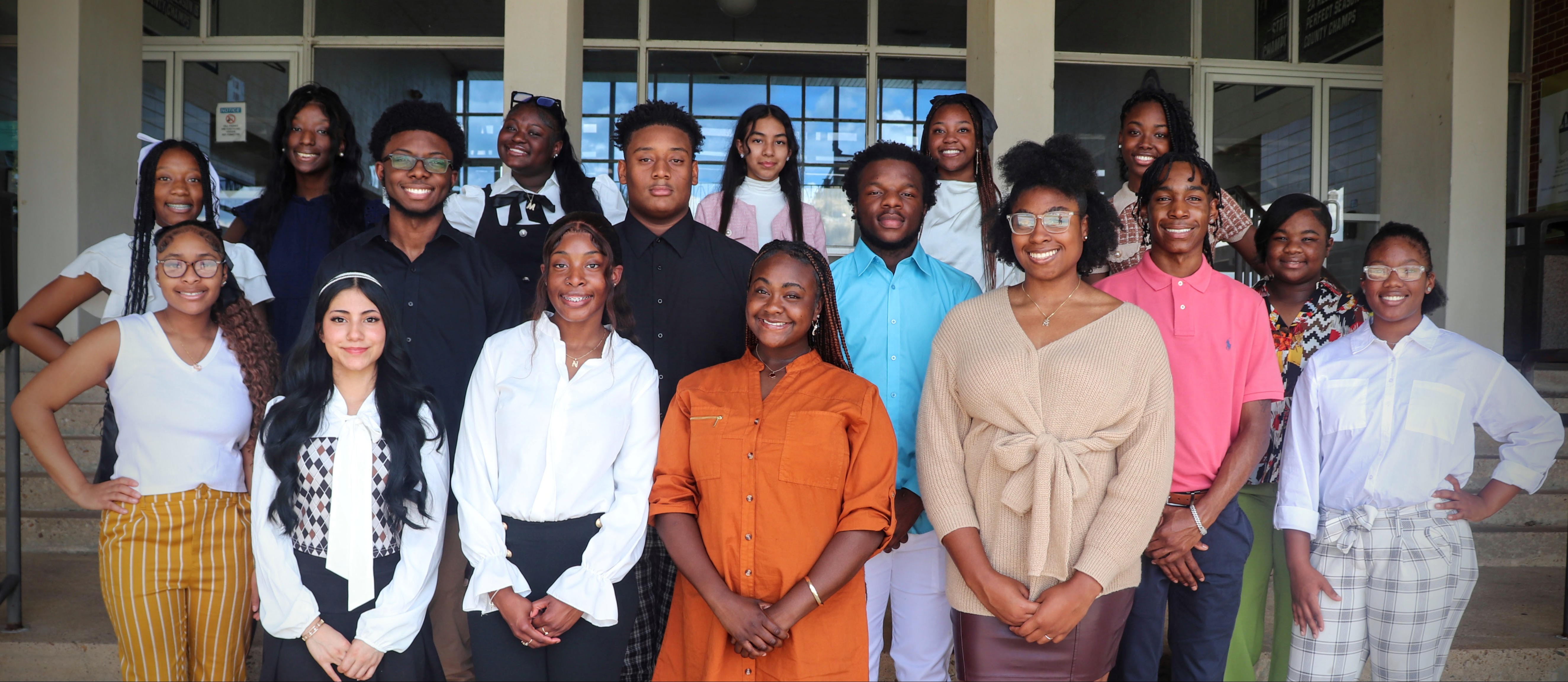 Lanett High School 2024 Homecoming Court-Freshman Representatives: Tayla Jackson, Ximena Valencia Castro, and Madison Williams; Sophomore Representatives: Kennedi Barker, Tytianna Brown, and Skylah Davidson; Junior Representatives: Zorianna Goodman, Chloe Jones, and Kaymora Patrick. Our Senior Male Representatives are Corde’ Askew, Jaquarius Billingsley, Ke’ondae Huguley, and Christopher King. One of these gentlemen will be crowned 2024 Homecoming King. Our Senior Female Representatives are Anaid Ramos Gamez, Nikirreya Reese, Tyra Jackson, and MaKia White. One of these ladies will be crowned 2024 Homecoming Queen. 