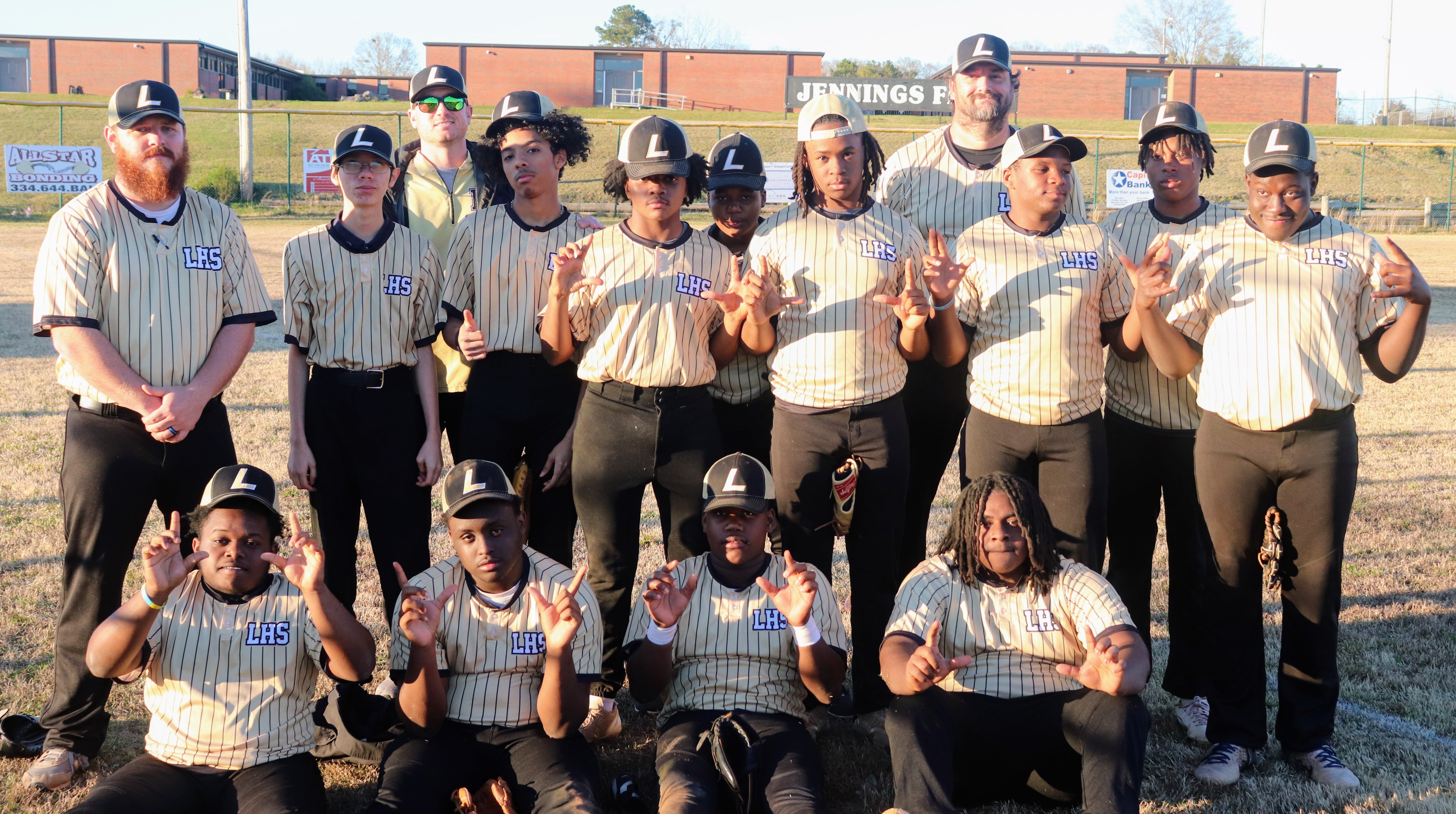 A photo of the 2024-2025 baseball team.