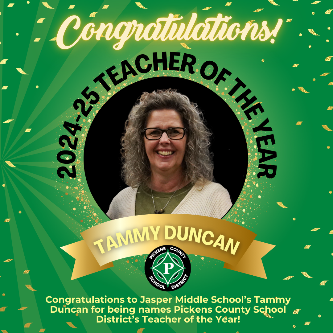 Tammy Duncan - PCSD's 2024-25 Teacher of the Year