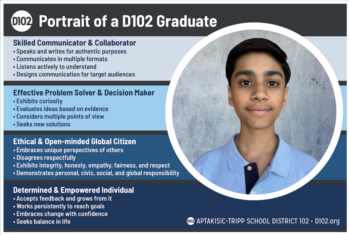Vivek B. Portrait of a Graduate