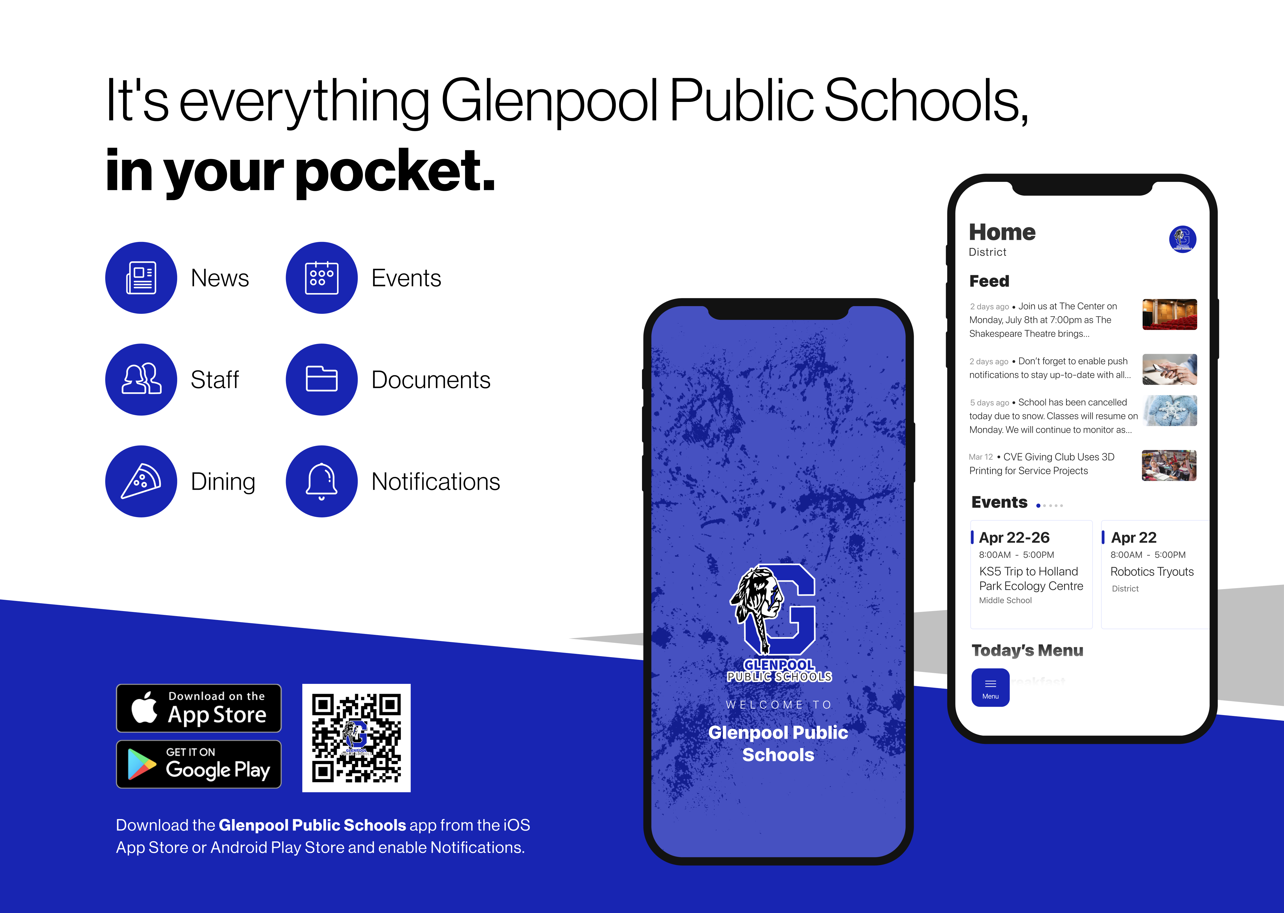 Glenpool Schools has a new App!