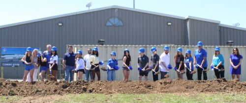 Groundbreaking for Cheer and Wrestling Facility