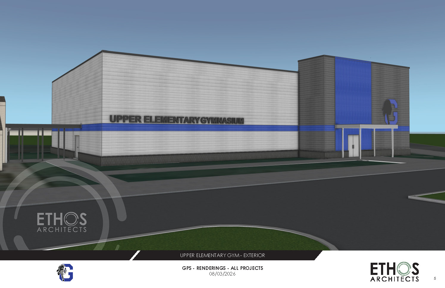New Elementary Gym and Safe Room
