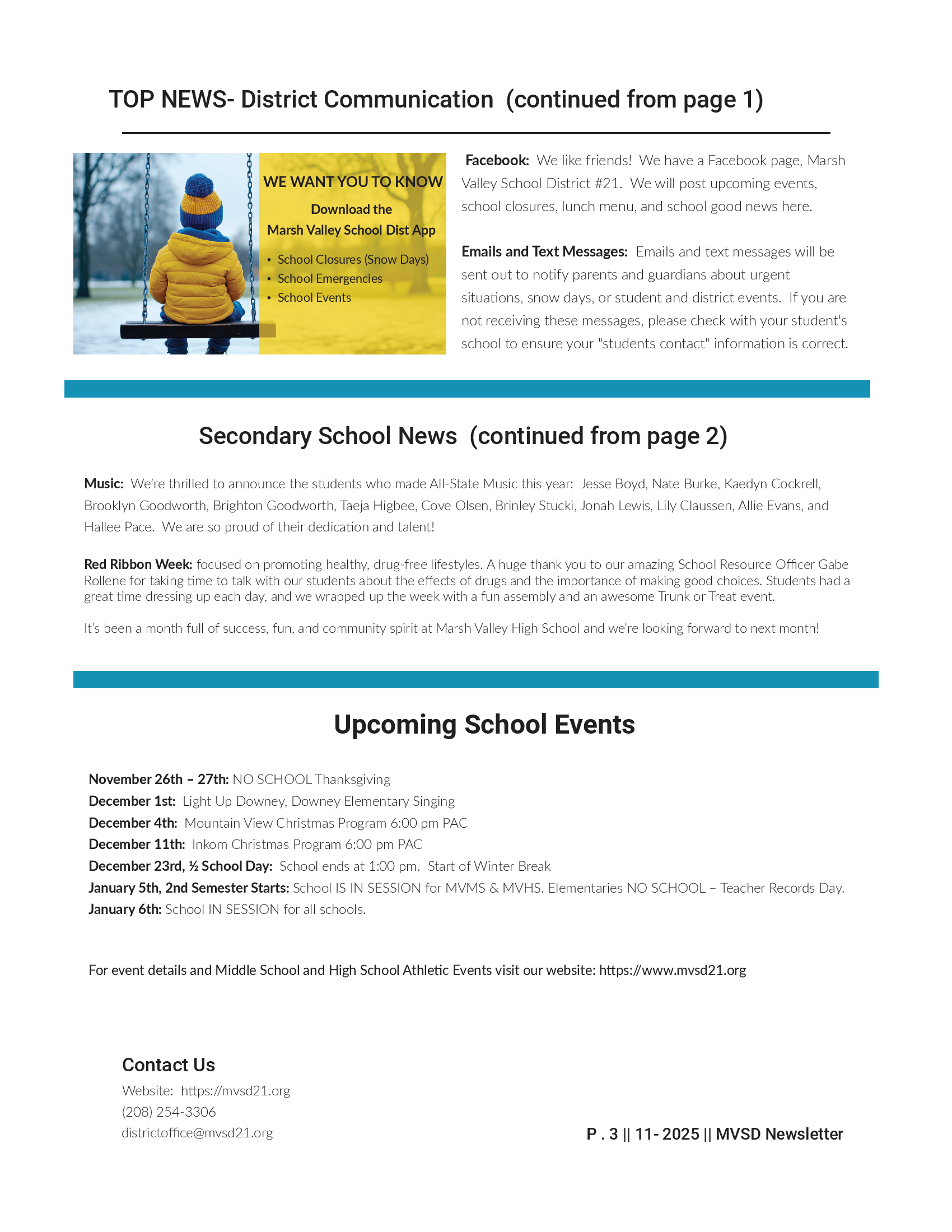 Nov Newsletter pg 3