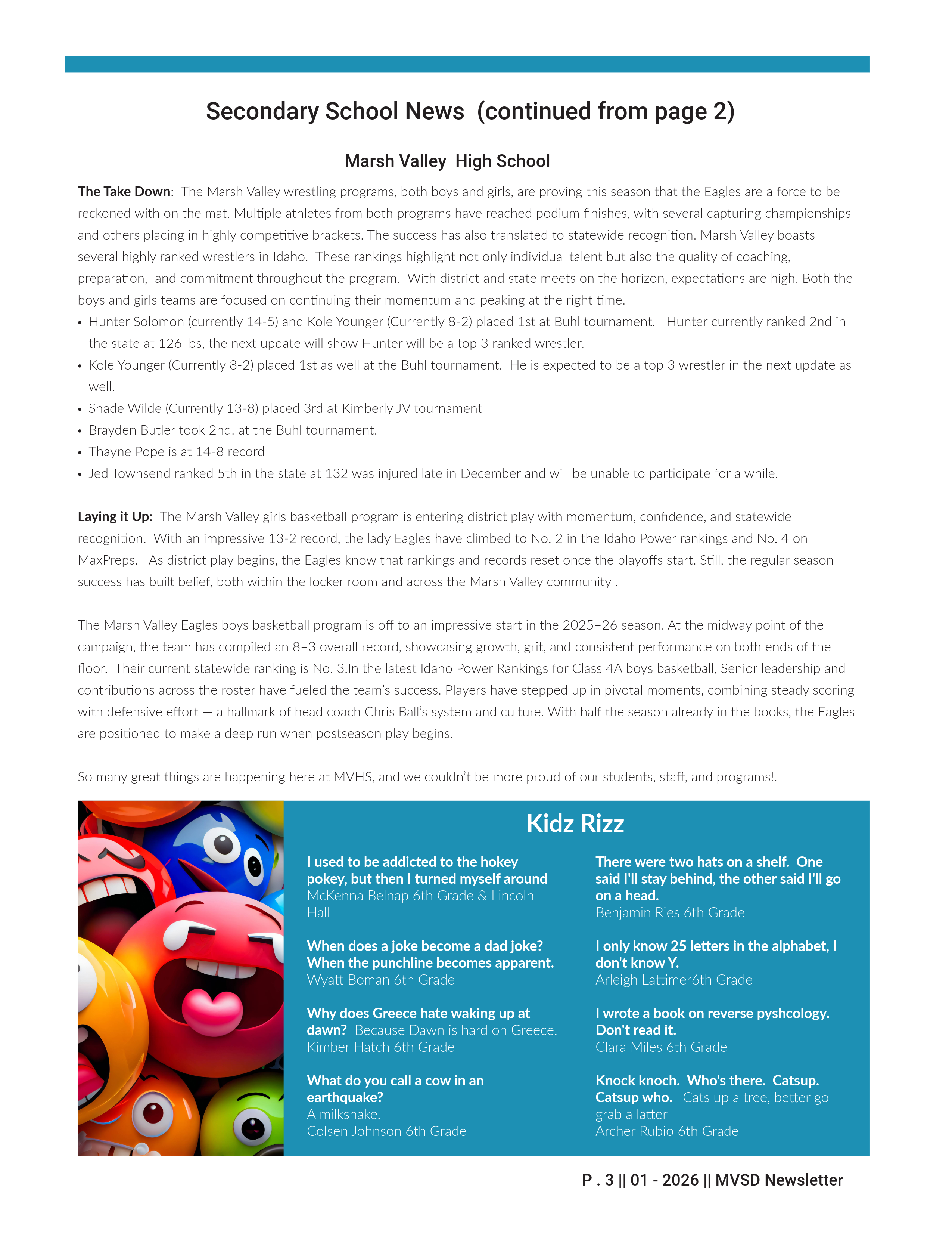 Newsletter January pg 3