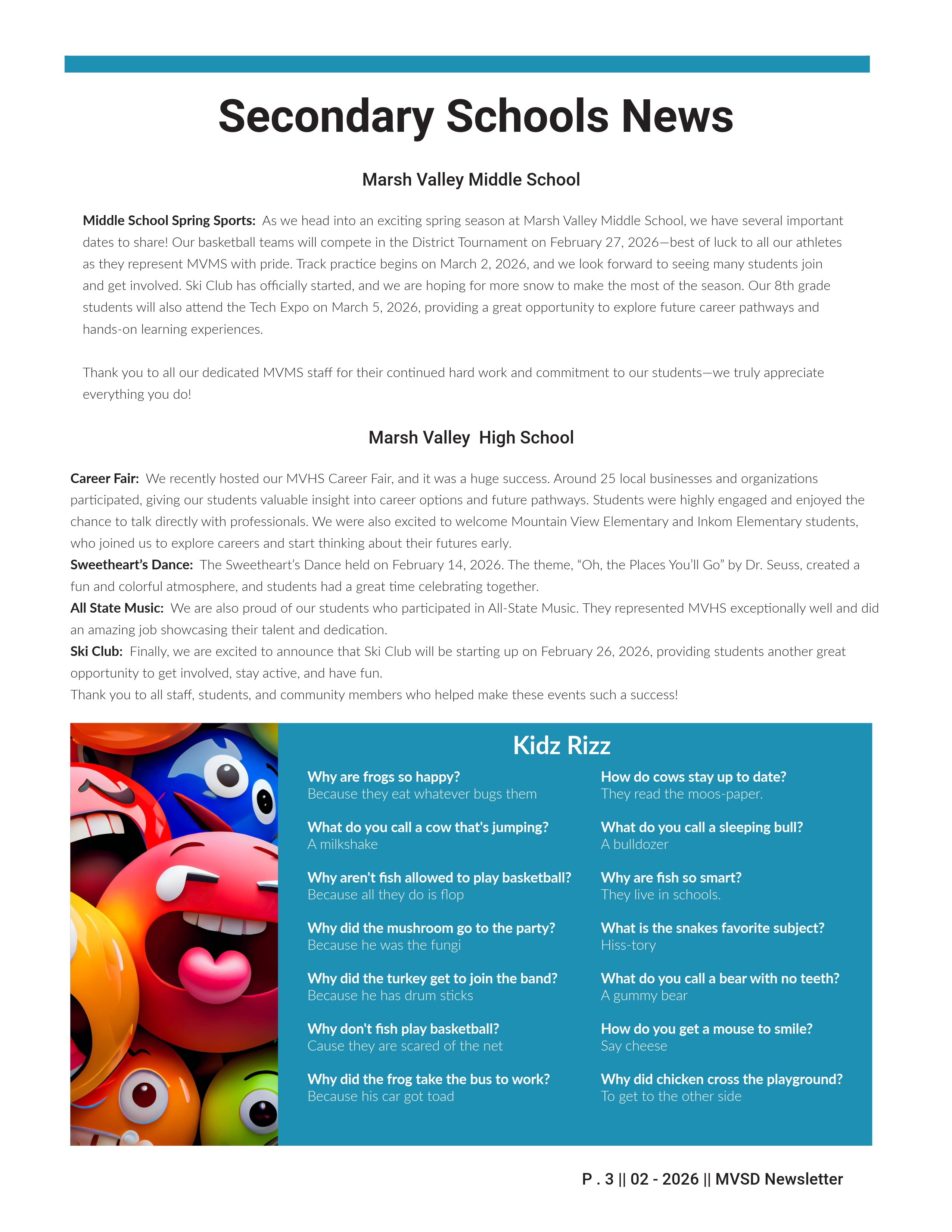 February Newsletter pg 3