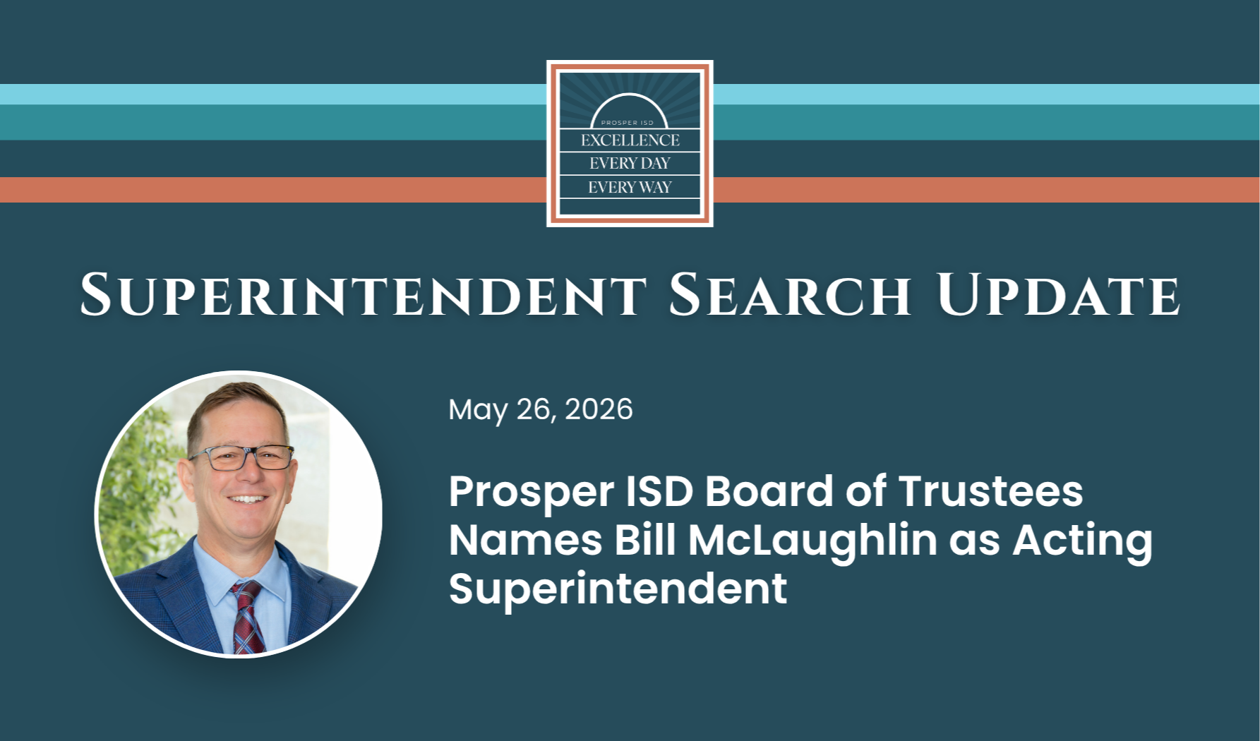 Superintendent Search Update