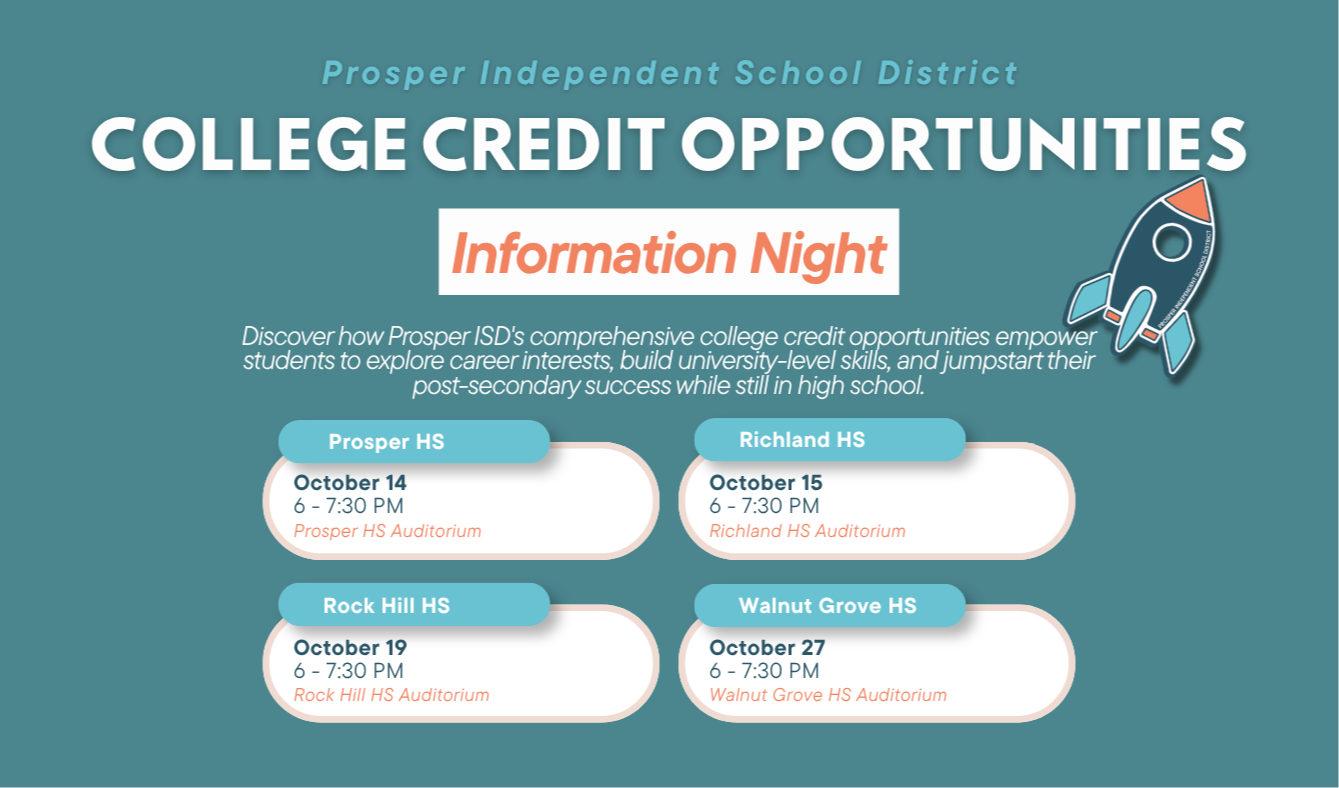 College Credit Opportunities Information Night