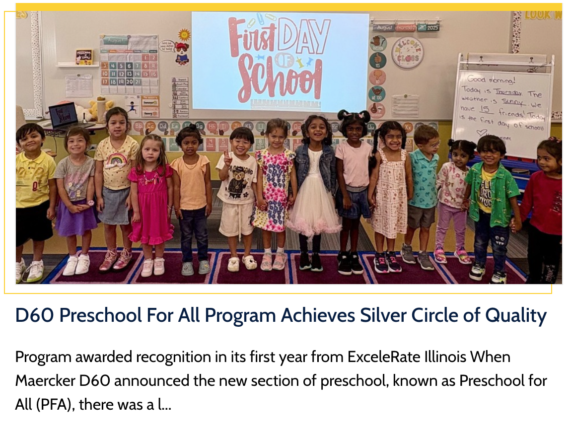 story about preschool for all program