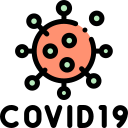 ilustration of the COVID virus