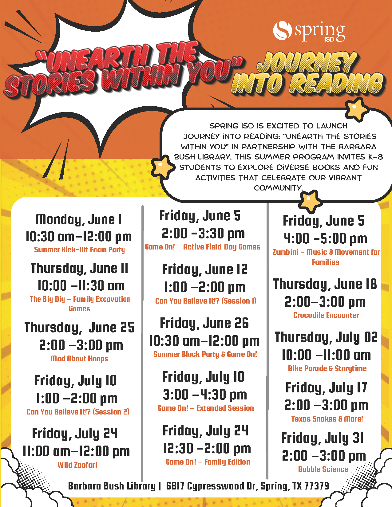 Journey into Reading: Unearth the Stories Within You