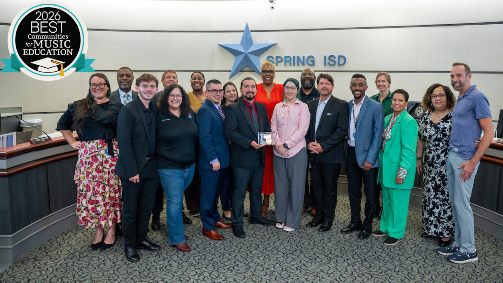 Spring ISD earns 13th-consecutive ‘Best Communities for Music Education’ award
