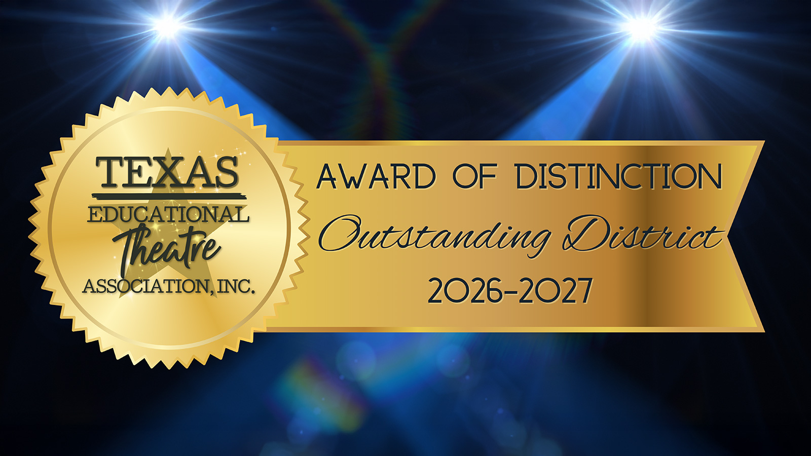 Spring ISD Earns Outstanding District Status from Texas Educational Theatre Association