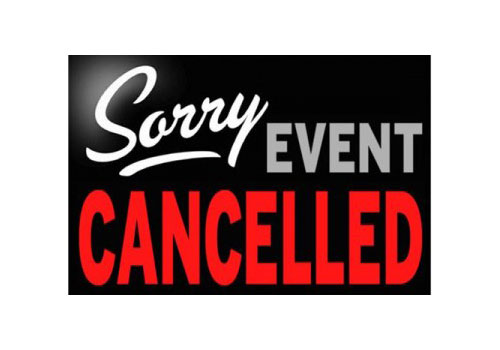 event cancelled