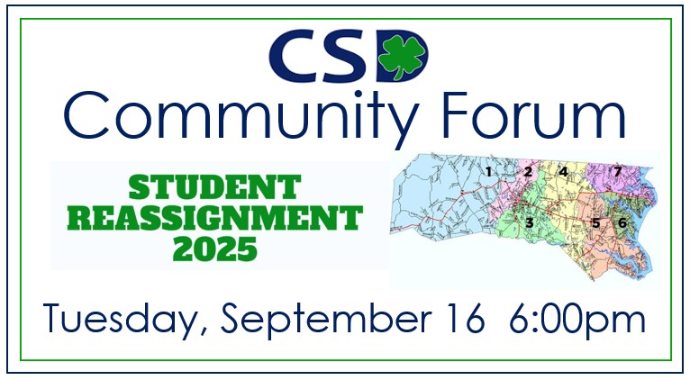 CSD Reassignment Forum 9-16 & 6pm