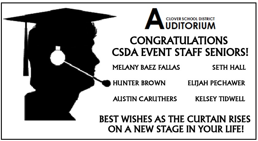 Honoring Senior Event Staff Members