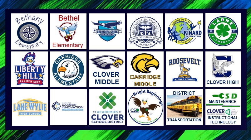 Disrict school logos