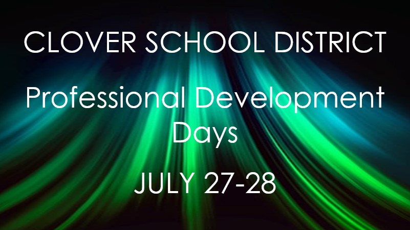 CSD Professional Development days July 27-28