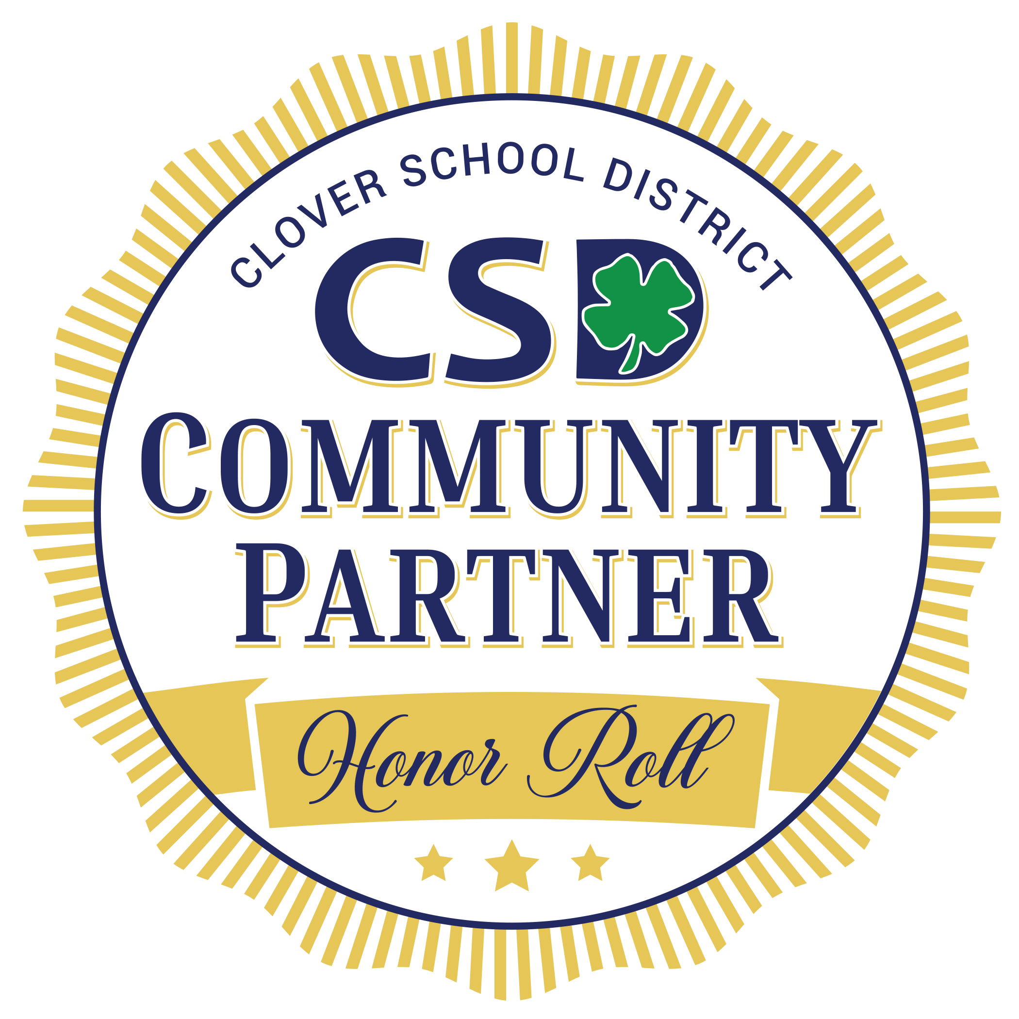 Community Partner Honor Roll