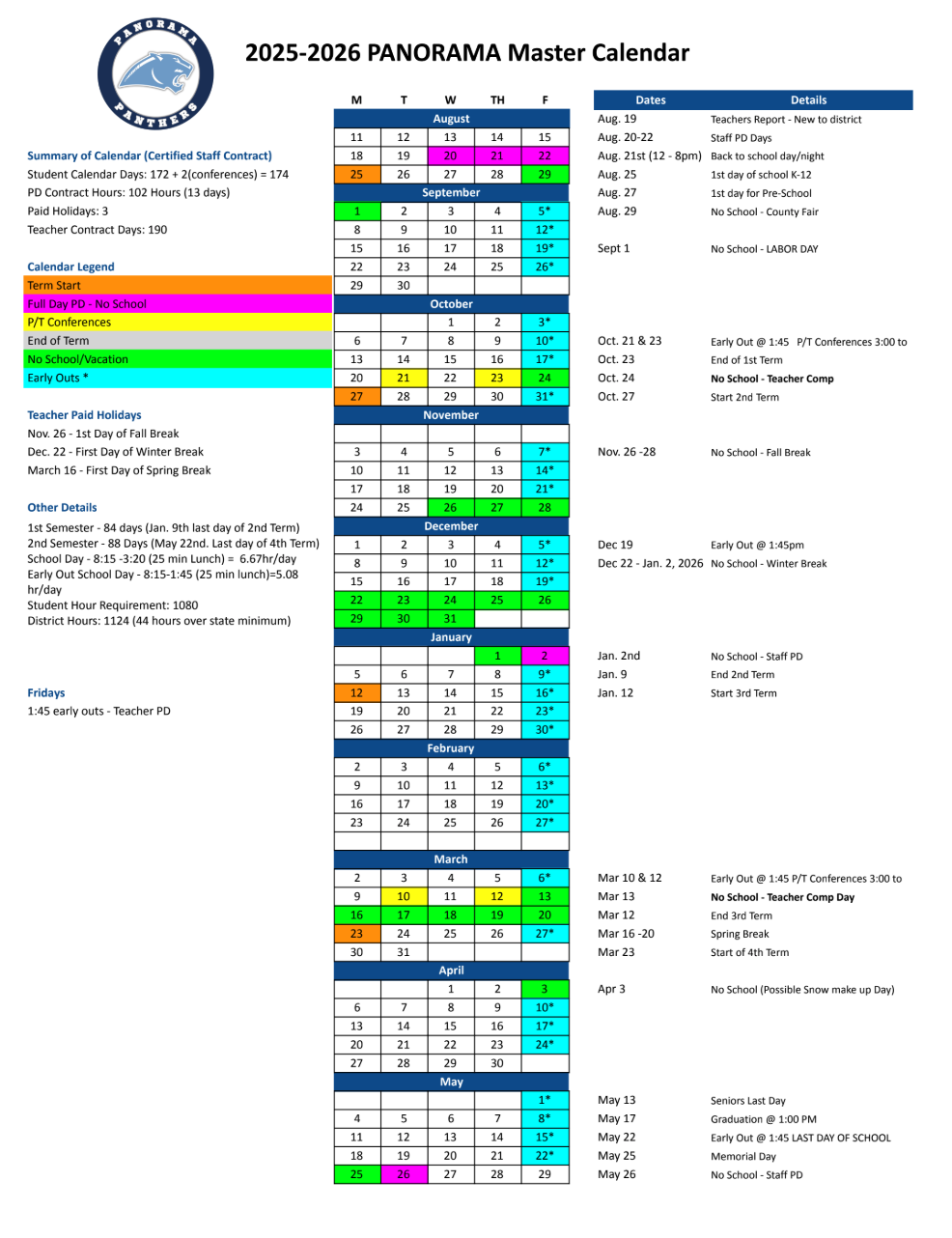 25-26 Calendar