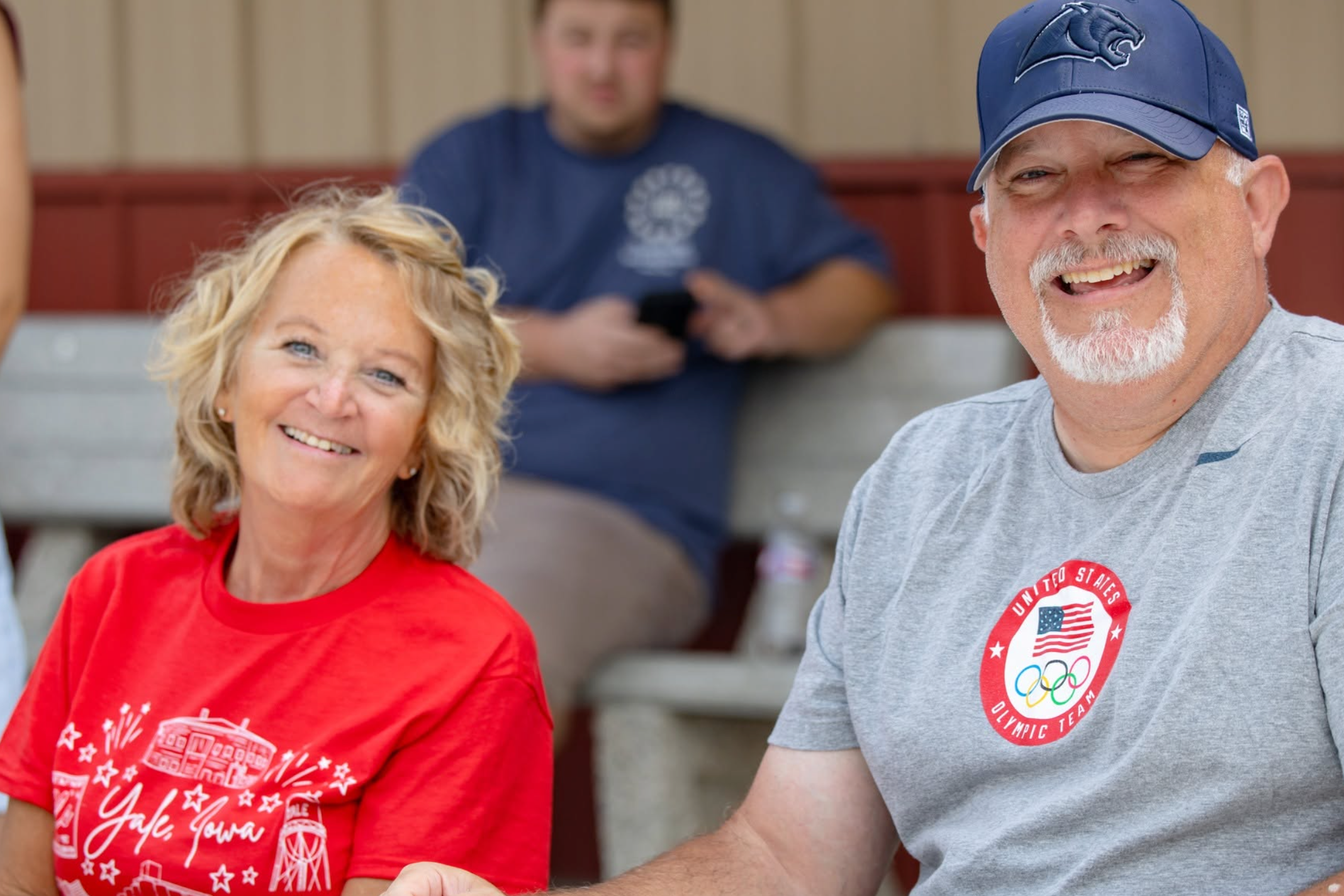 Staff Members Smiling