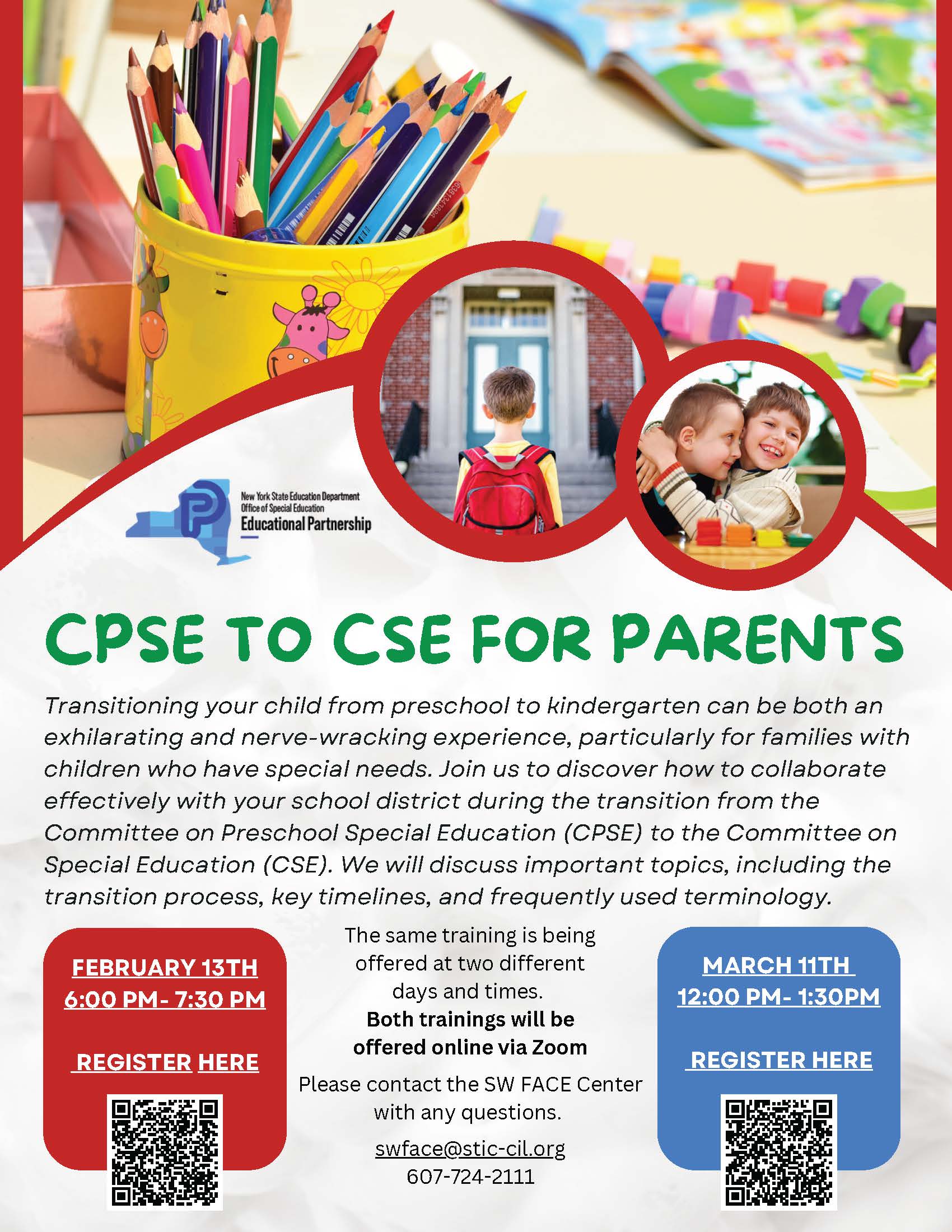 CPSE - CSE For Parents - Spring 2025