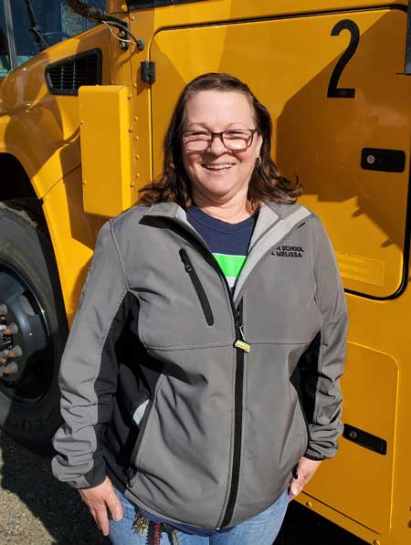 Melissa Sandby, Bus Driver