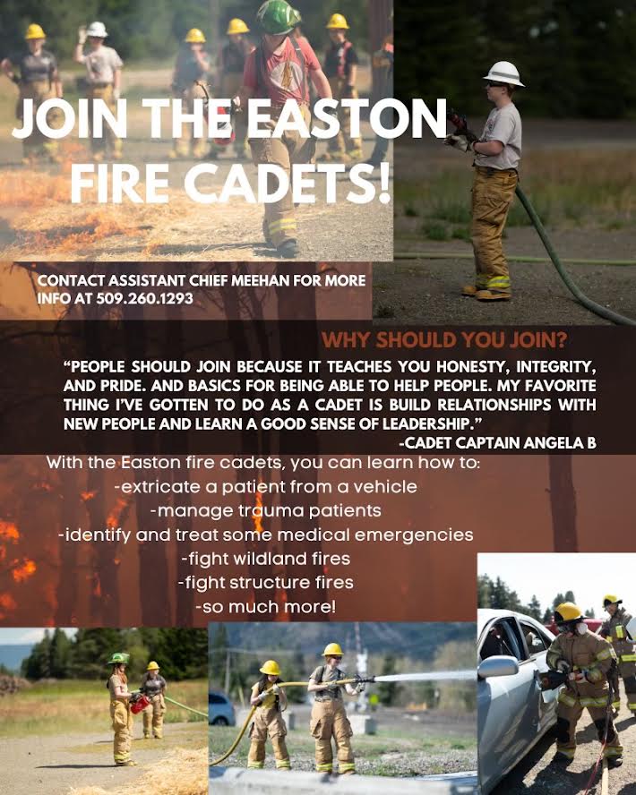 Easton Fire Cadets Flyer