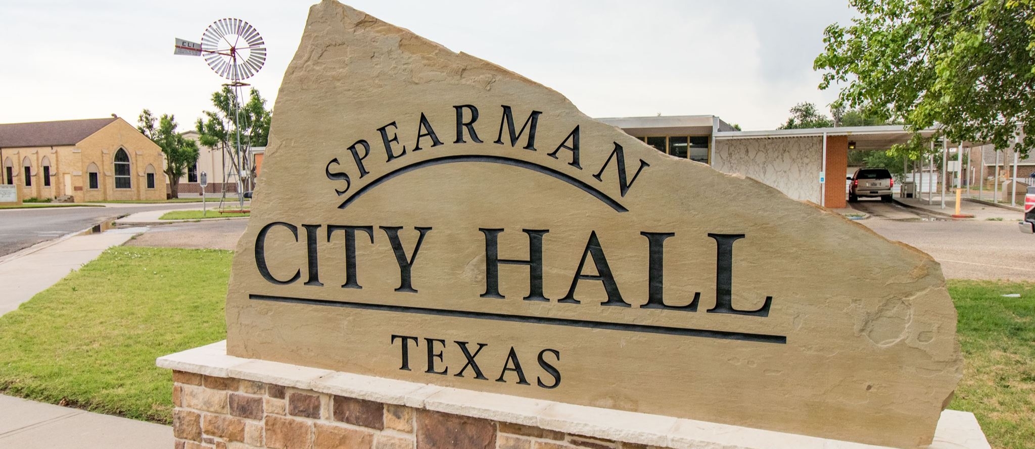 City Hall sign