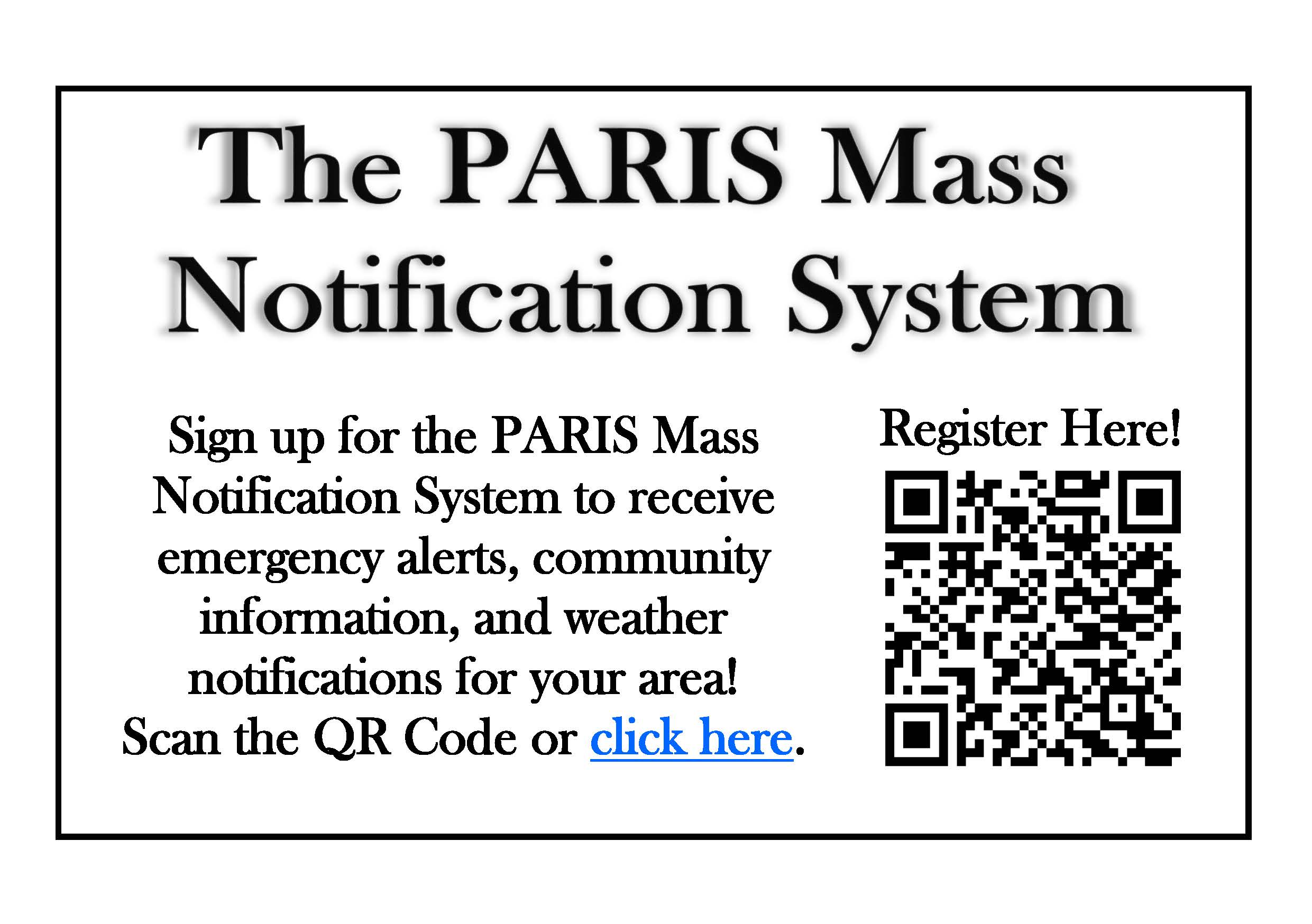 PARIS Flyer