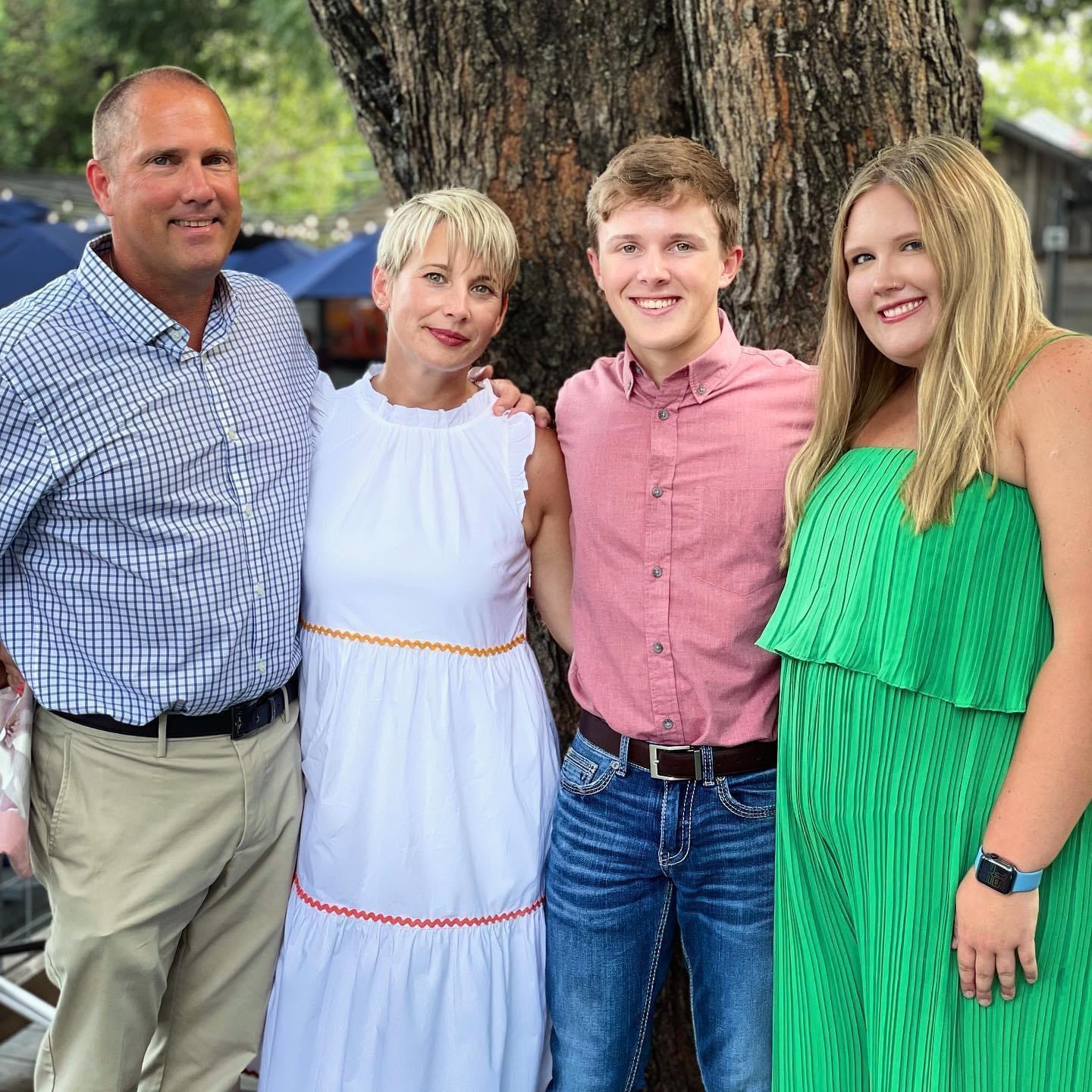 David Janecek and family