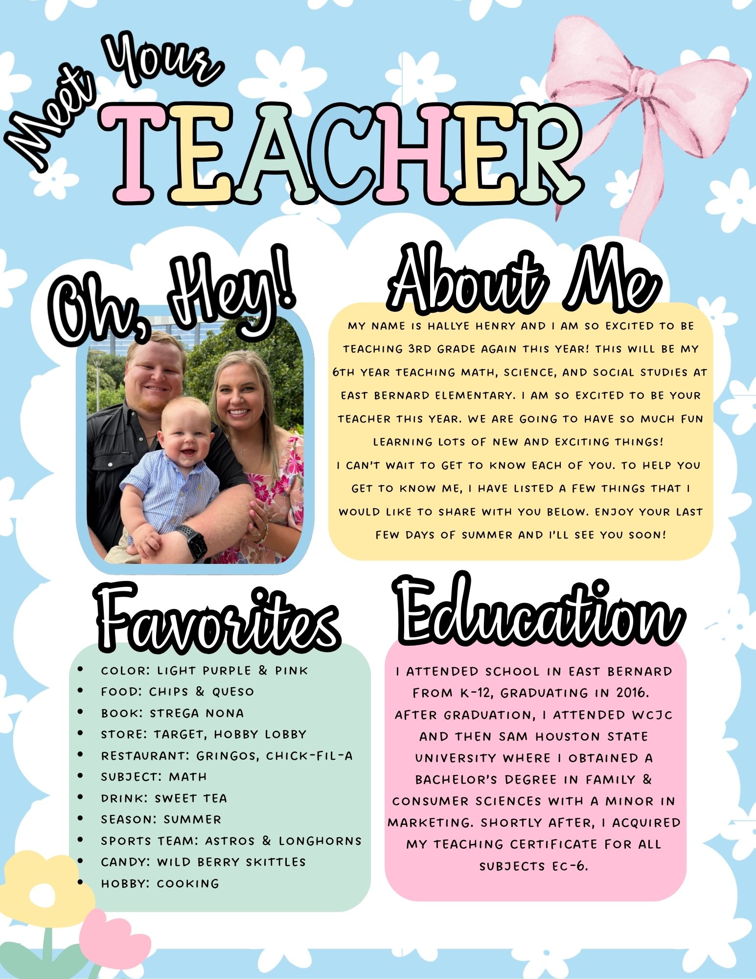 Meet Mrs. Henry 2025-2026