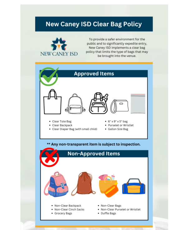 clear bag policy