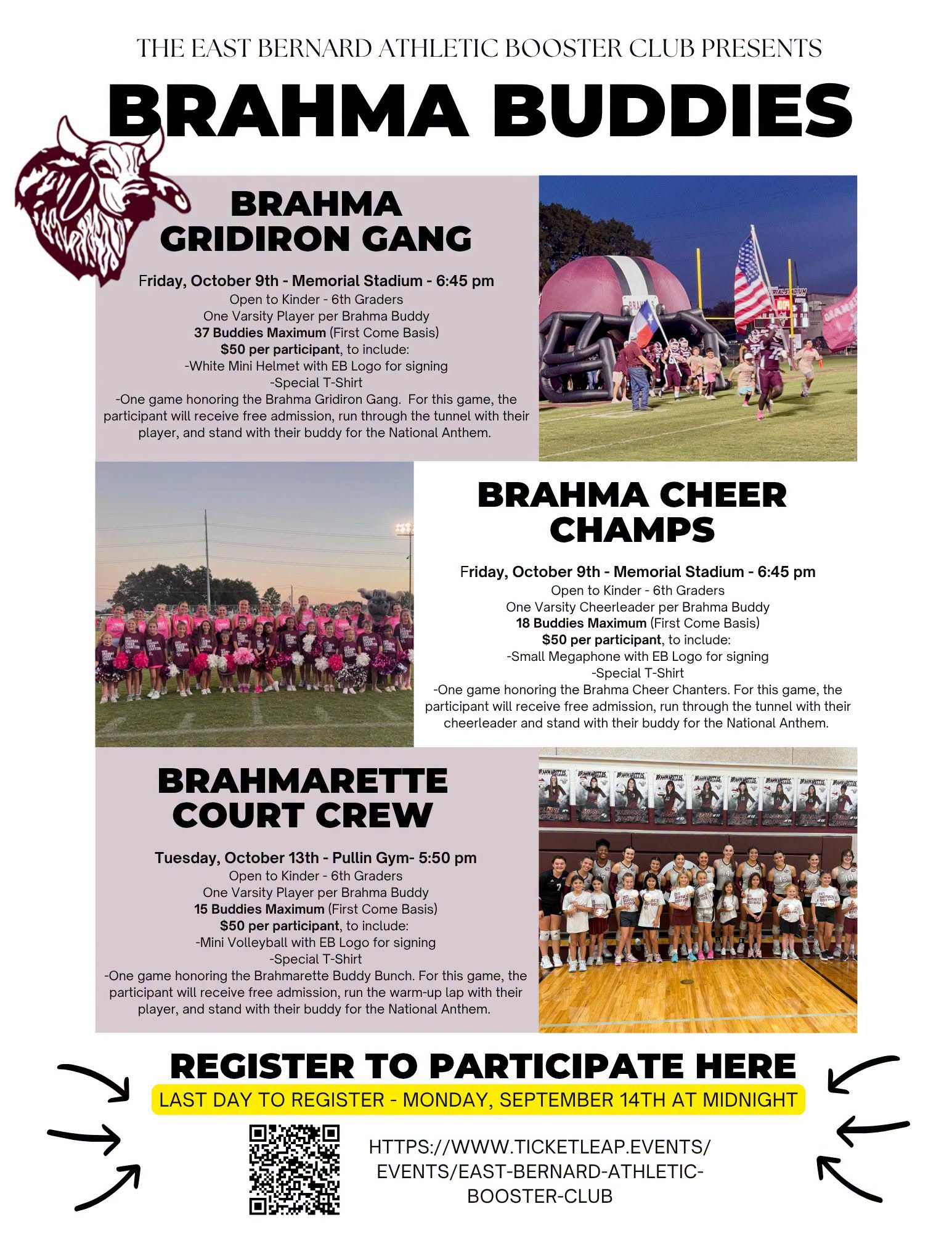 Brahma buddies