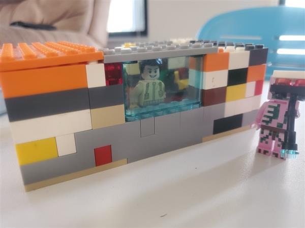 activity created with lego 