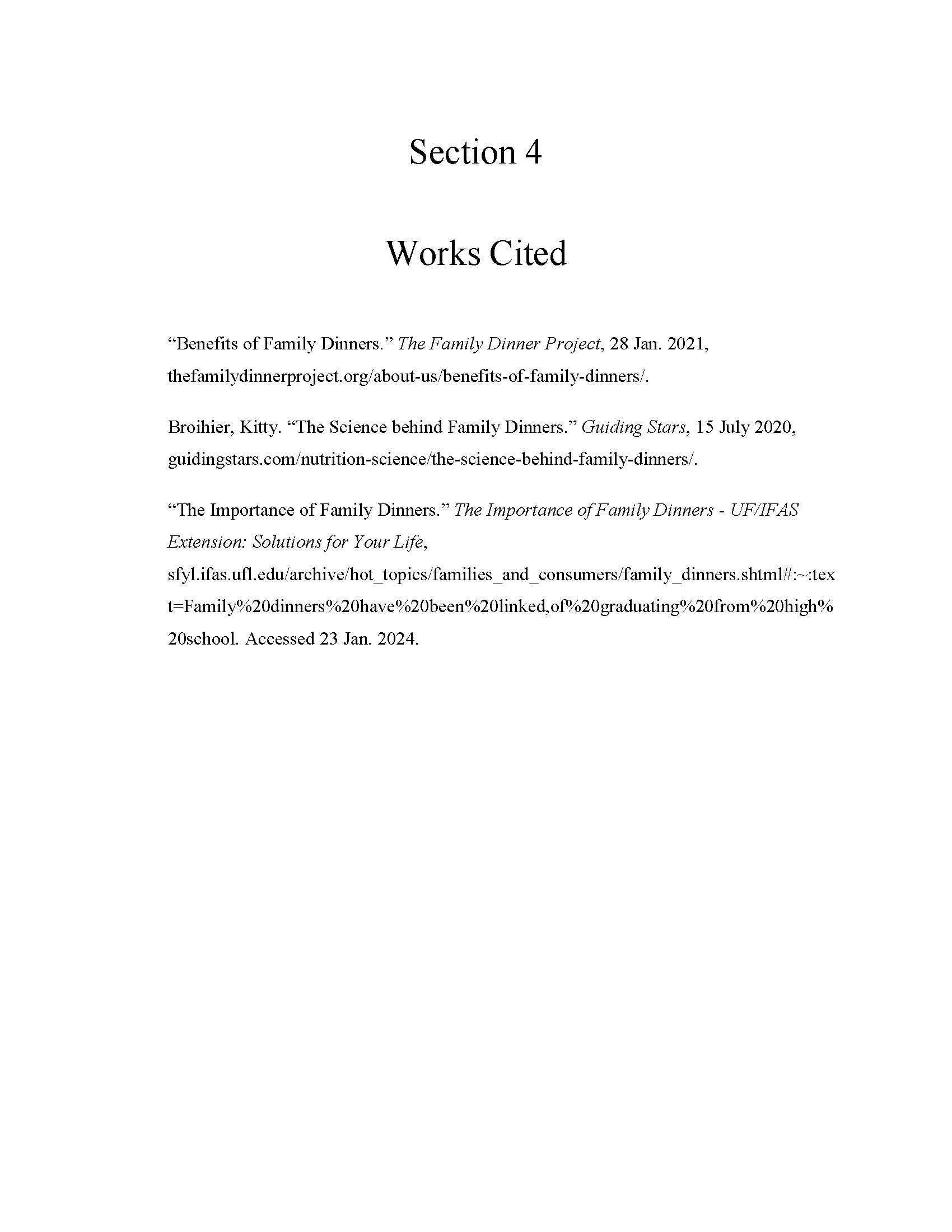 Works Cited