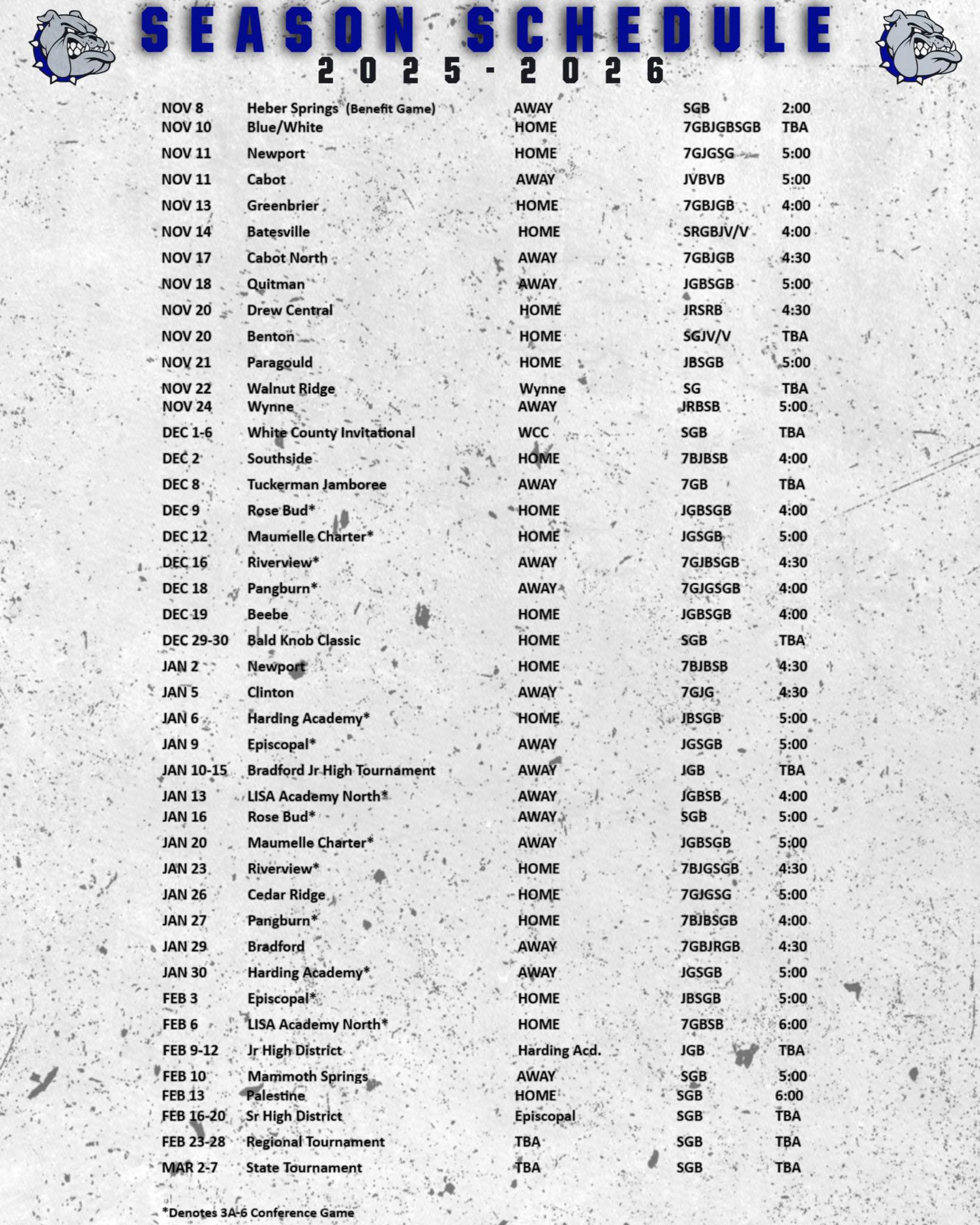 25-26 SY Basketball Schedule