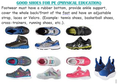 Good shoes for physical education