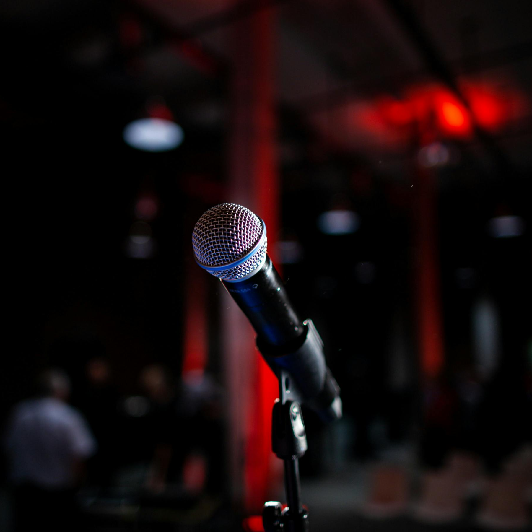 microphone in concert