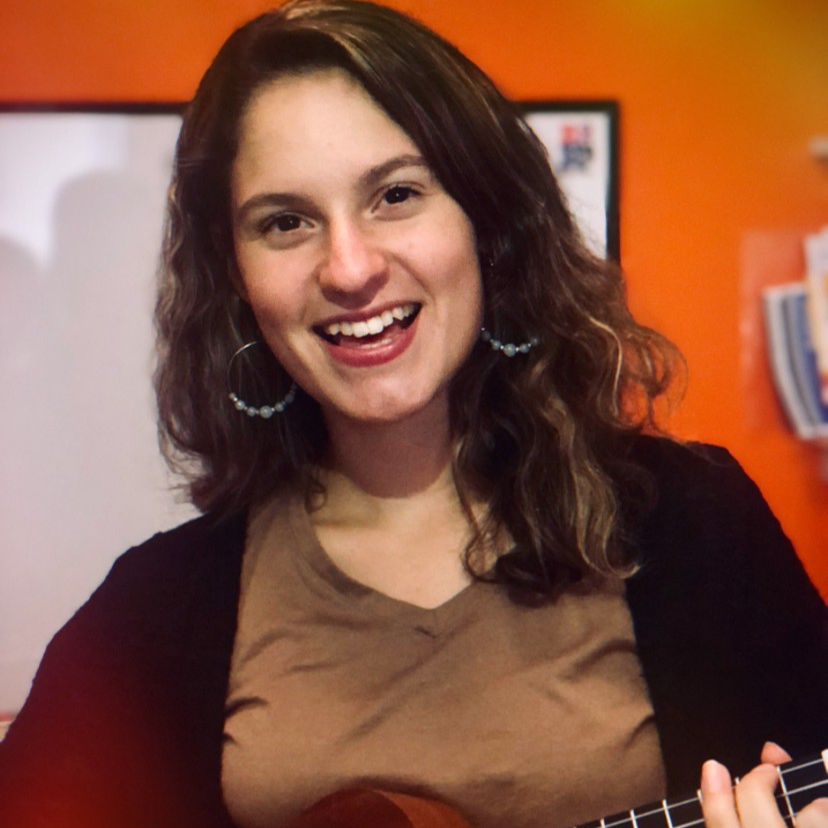 Photo of music teacher smiling 