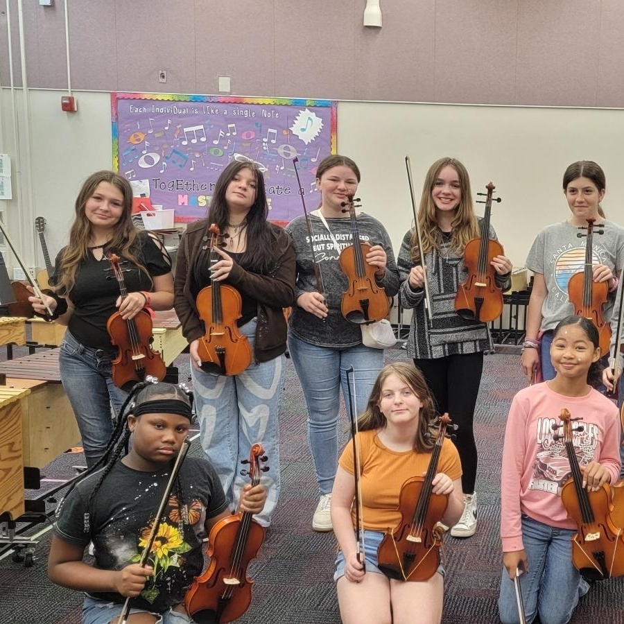 Orchestra Students