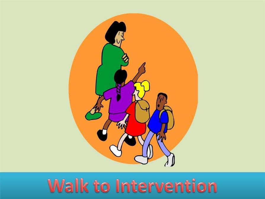 walk to intervention banner