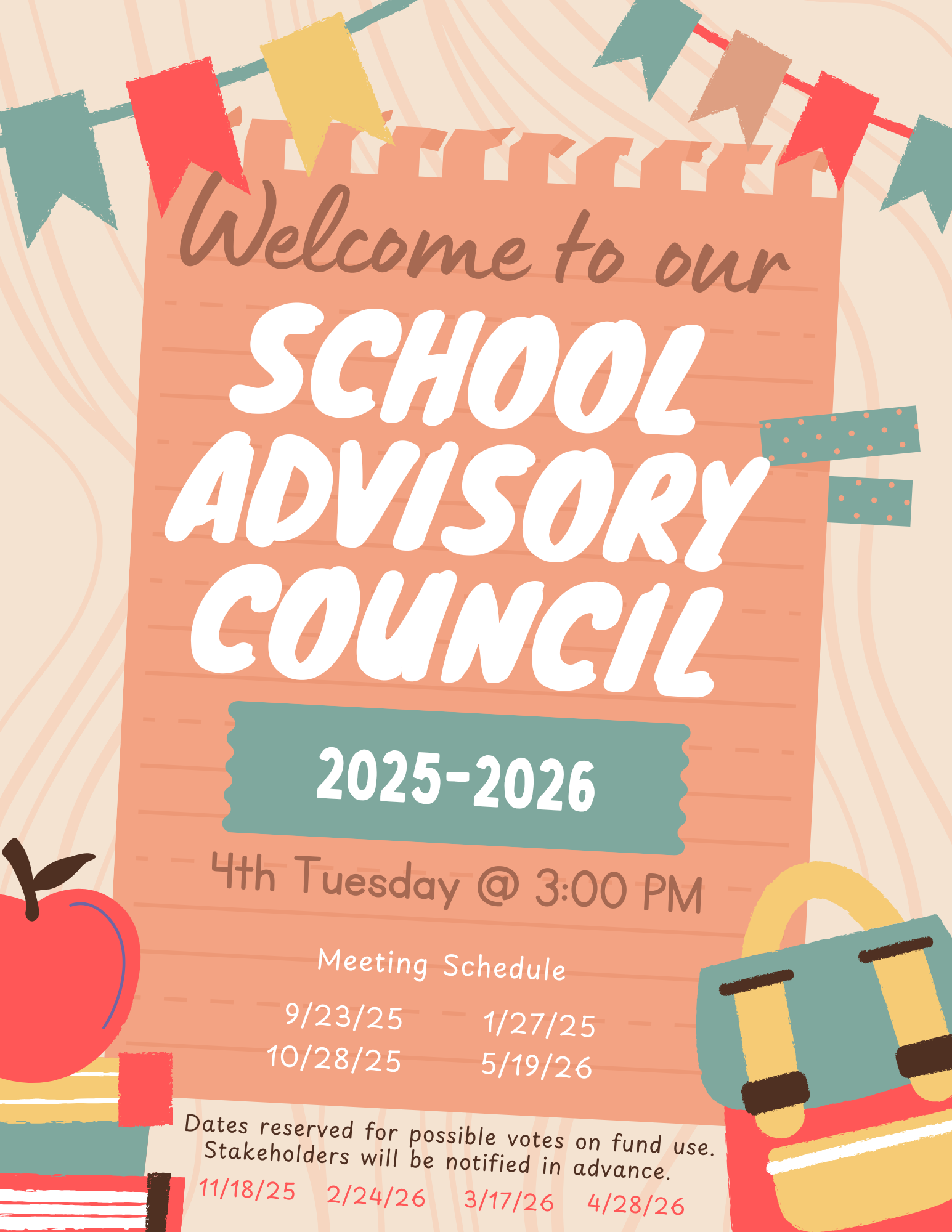 School Advisory Council: Click below to find out more!