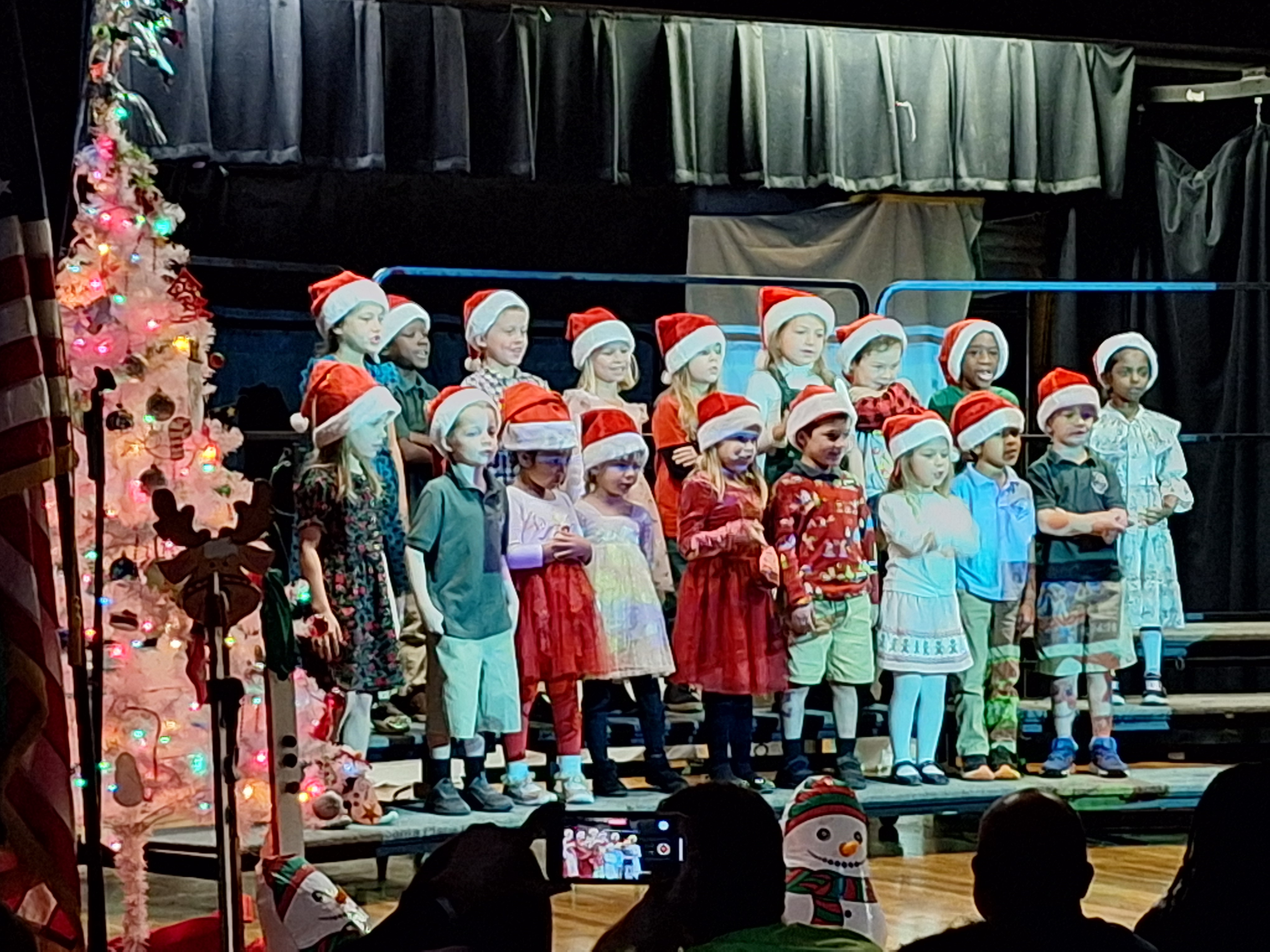 Kinder Christmas performace