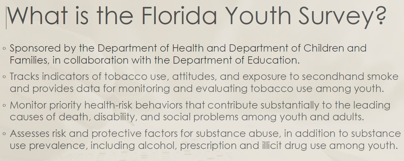 Florida Youth Survey