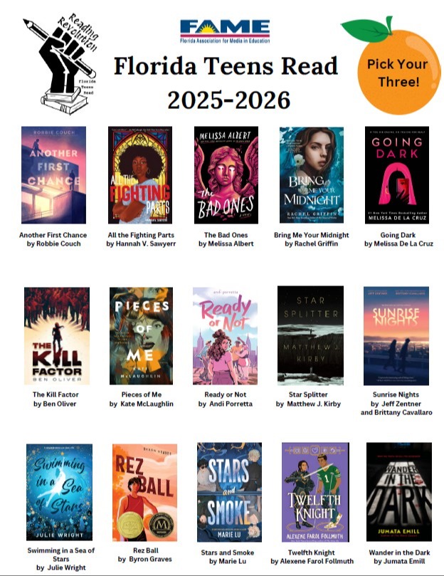 Image of Florida Teens Read book covers