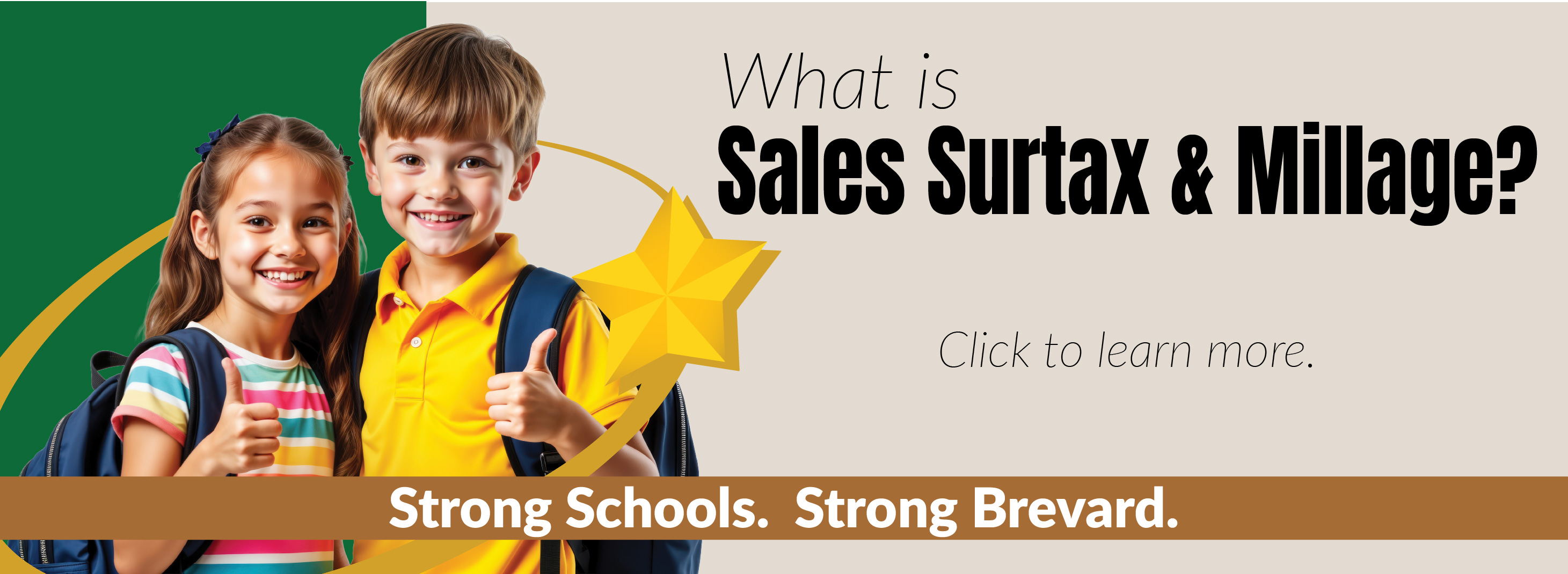 Graphic informing that the BPS Sales Surtax is not a new tax