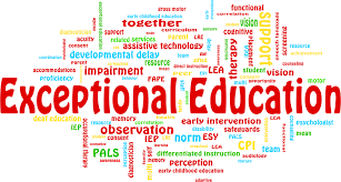 A mosaic of terminology relative to exceptional education.