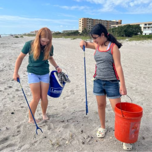 NJHS Beach Cleanup